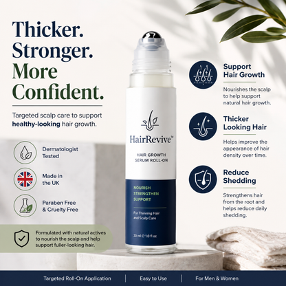 HairRevive™ - Hair Growth Roll-On Serum