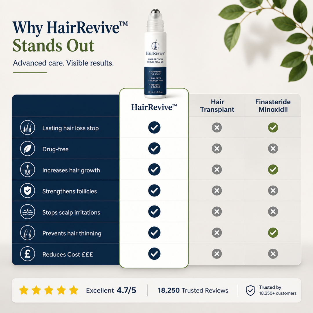 HairRevive™ - Hair Growth Roll-On Serum