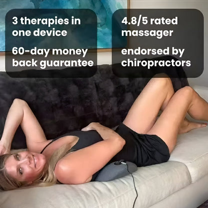 Vivress™ TripleCare 3-in-1 Back Massager