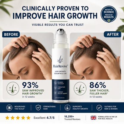 HairRevive™ - Hair Growth Roll-On Serum