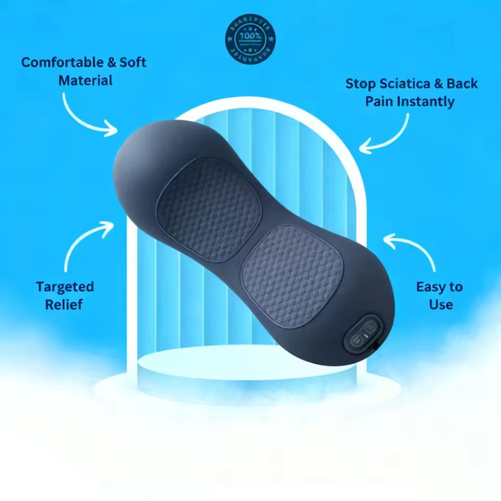 Vivress™ TripleCare 3-in-1 Back Massager
